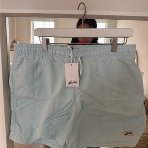 Pastel Blue Men's Swim Shorts